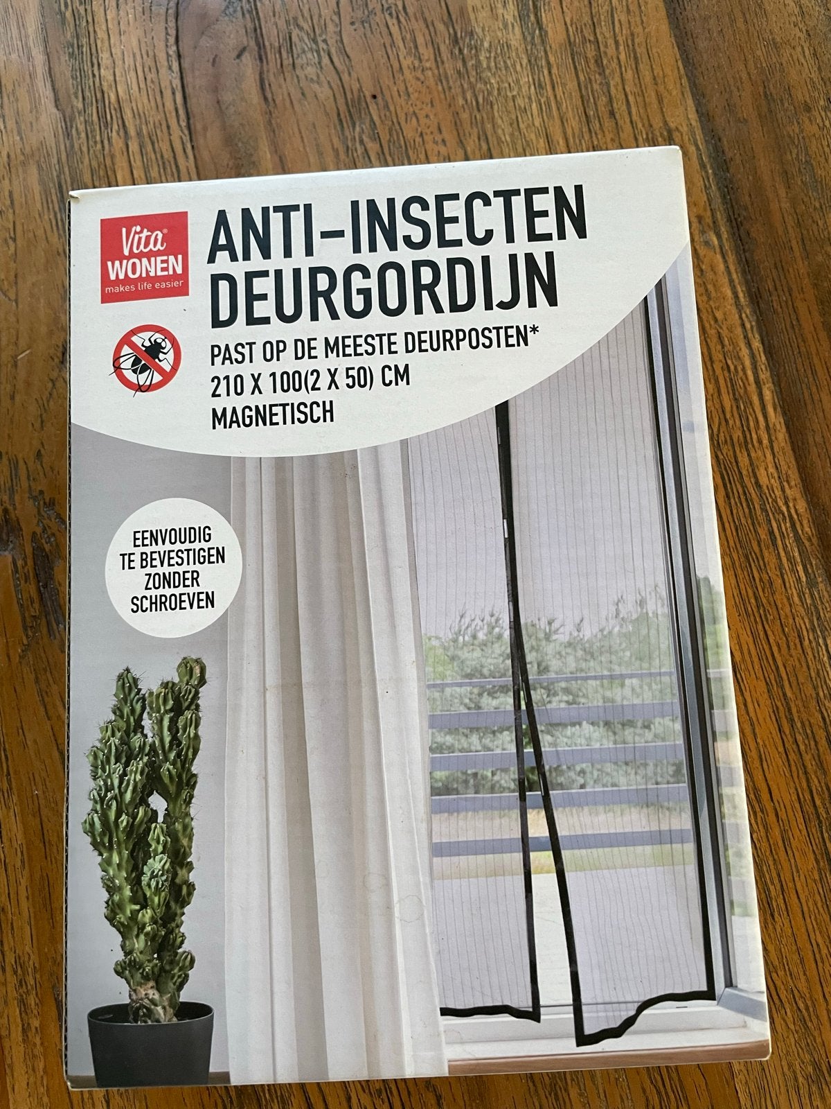 Nieuwe Anti-Insecten Deurgordijn - Magnetisch, 210x100cm, 80 tot 100 cm, 215 cm of meer, Hordeur, Nieuw