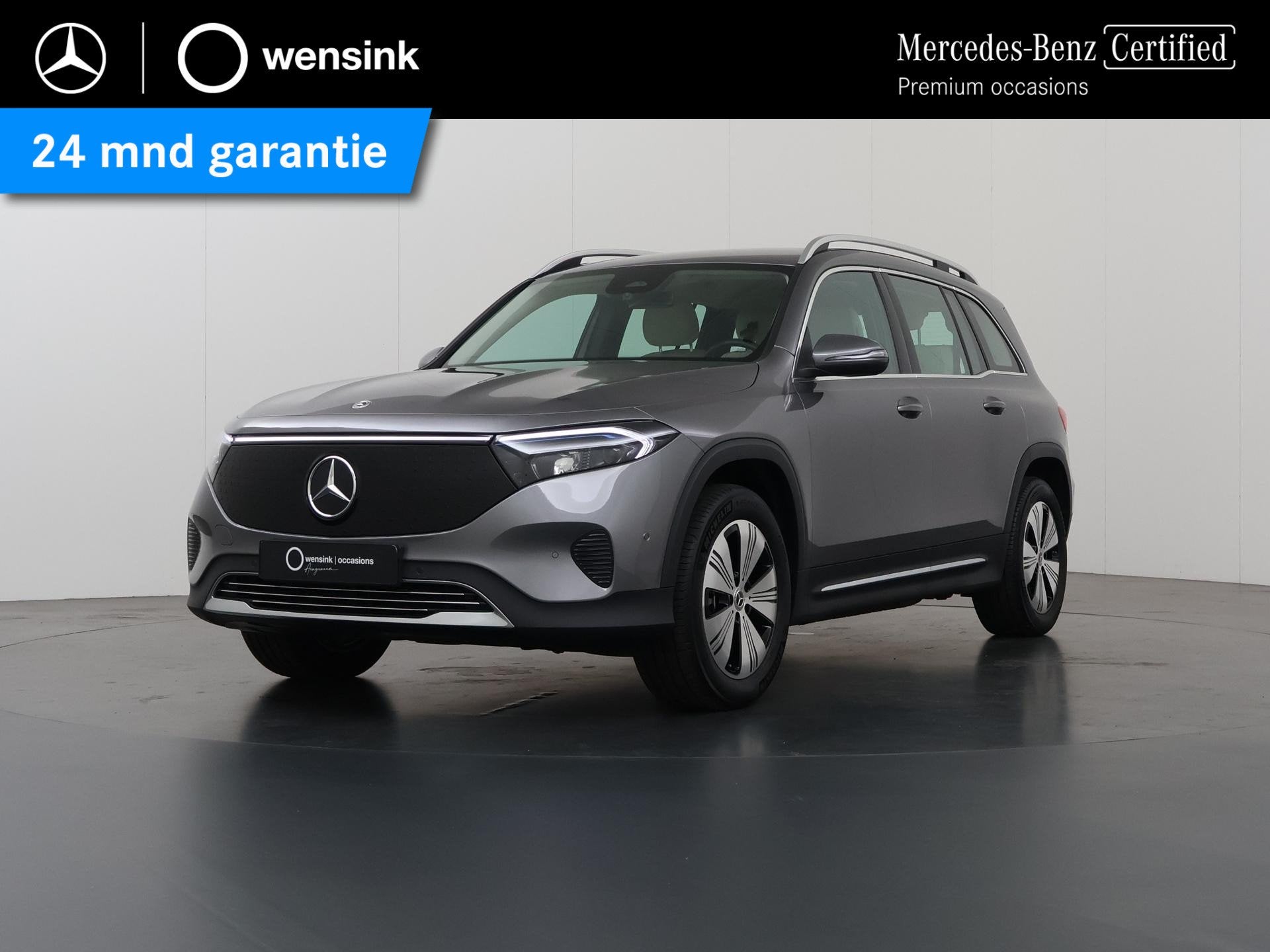 Mercedes-Benz EQB 300 4MATIC Luxury Line 67 kWh | Beige bekl, Auto's, Automaat, Gebruikt, 435 min, Lane Keeping Assist