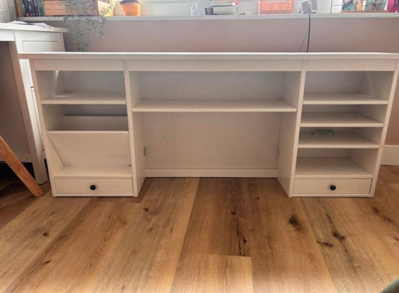 Opzet stuk Ikea bureau (Hemnes), Ophalen, Nieuw, IKEA, Opzetstuk