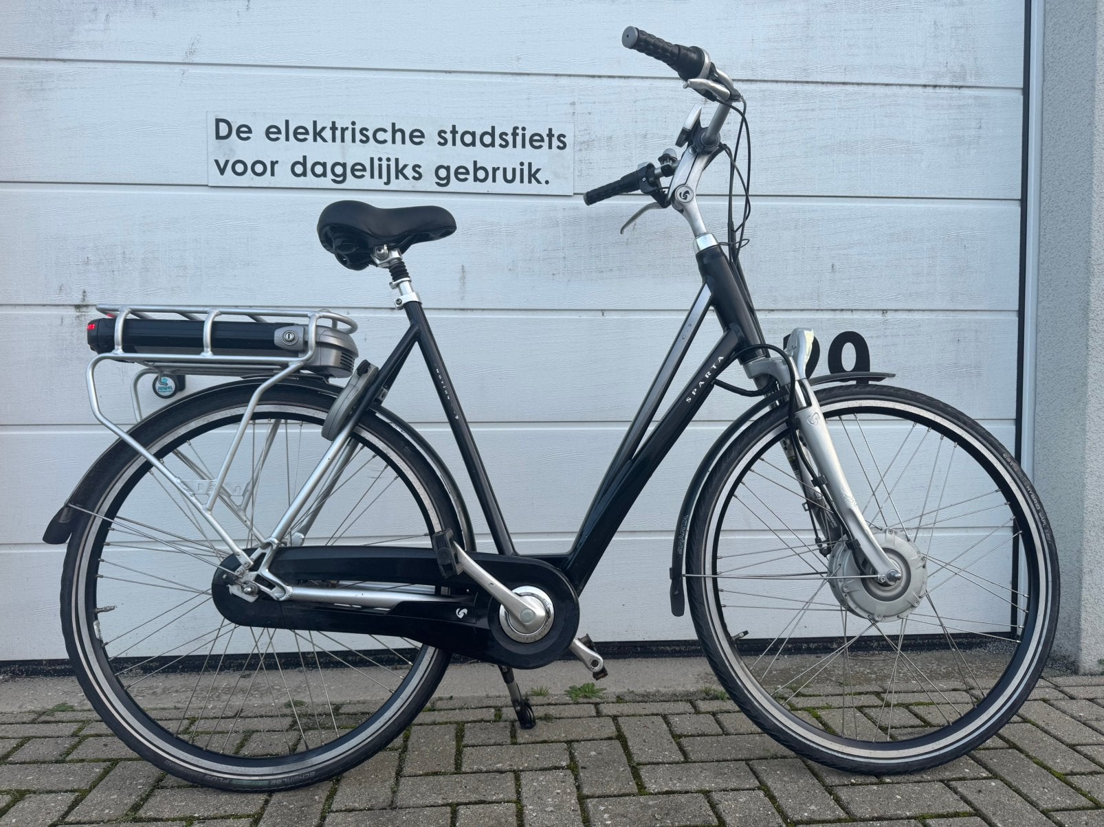 Sparta C5 als nieuw elektrische damesfiets framemaat XL 61cm, 59 cm of meer, Ophalen, Zo goed als nieuw, Sparta