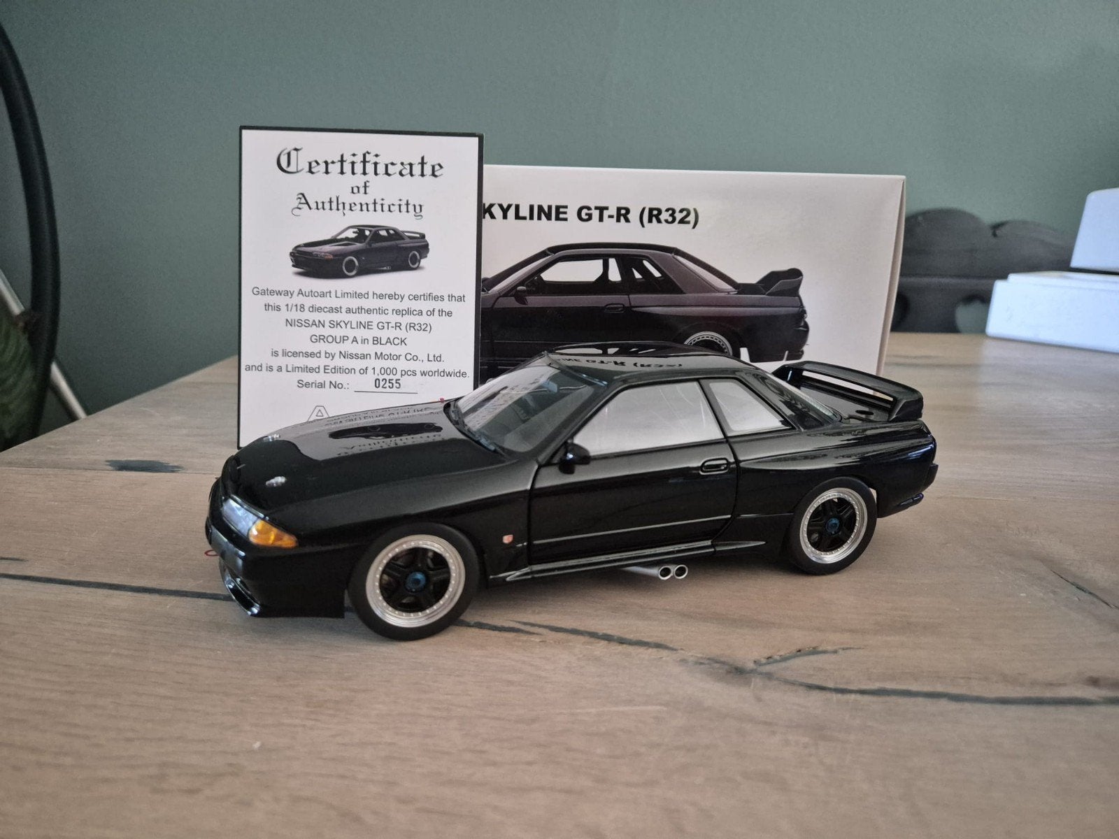 AutoArt Nissan Skyline GT-R R32 Group A, Ophalen of Verzenden, Nieuw, Auto, Autoart