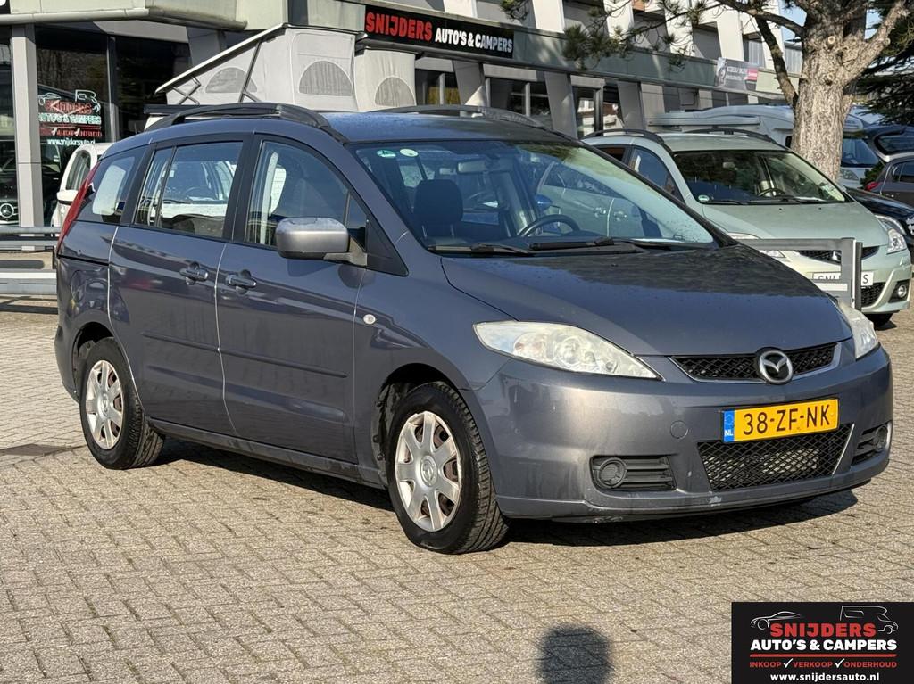 Mazda 5 1.8 Executive 7 persoons, Auto's, Mazda, Stof, Gebruikt, 4 cilinders, Origineel Nederlands