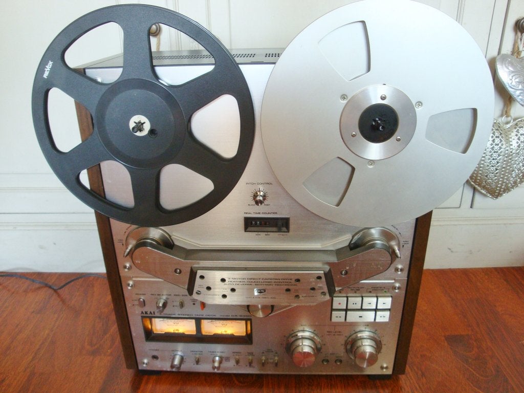 Akai GX-635D bandrecorder, Ophalen, Bandrecorder