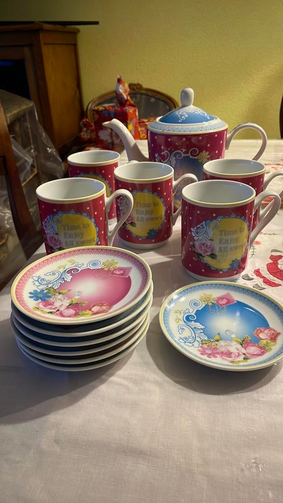 V & D servies onbeschadigd, Ophalen