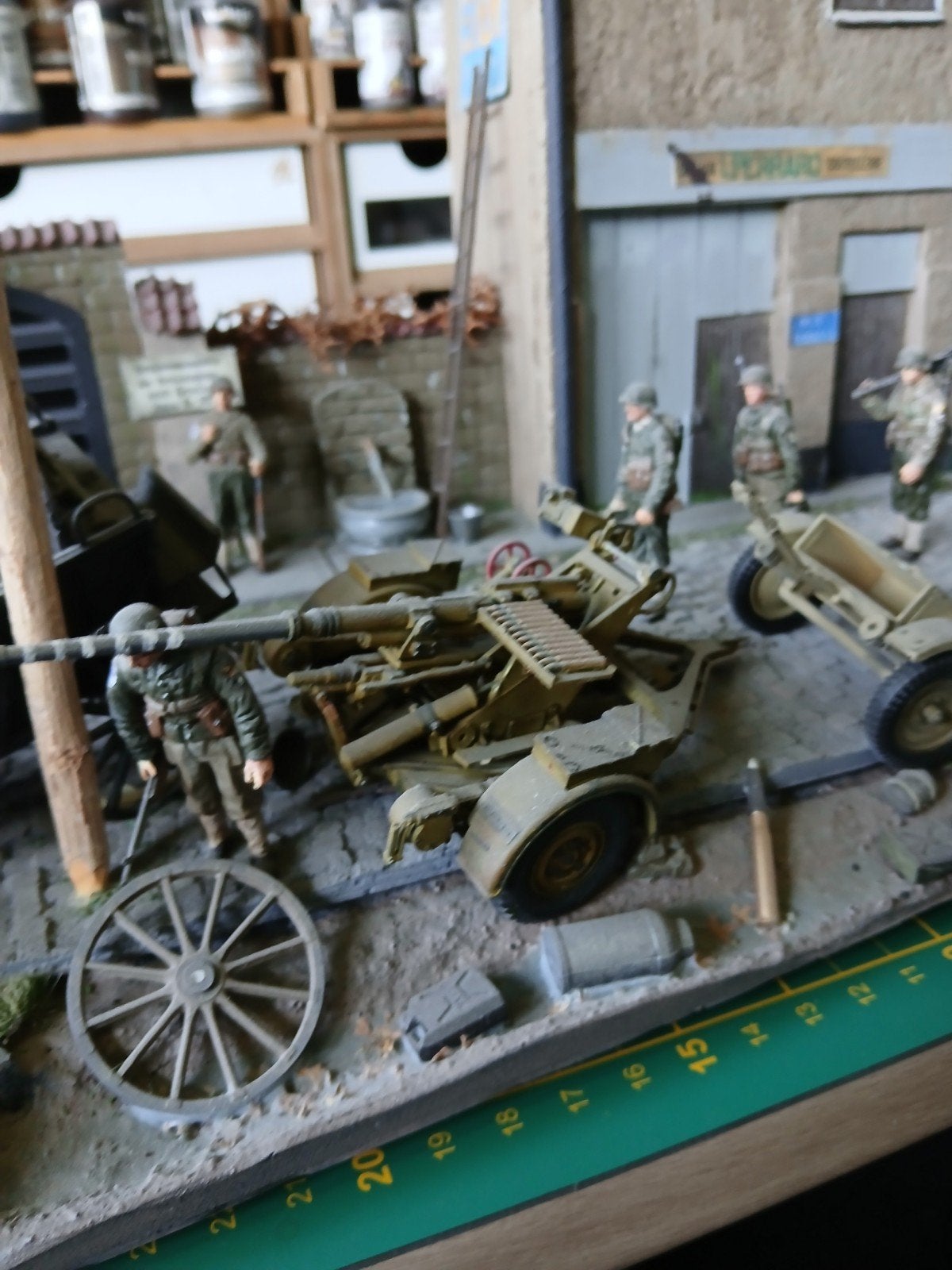 on the move, Ophalen of Verzenden, Zo goed als nieuw, 1:35 tot 1:50, Diorama