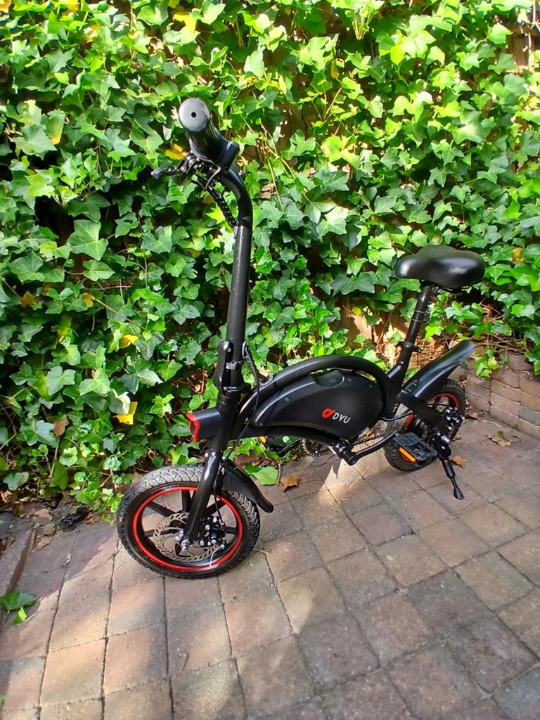 Dyu d3f elektrische vouwfiets., Minder dan 47 cm, Ophalen of Verzenden, Zo goed als nieuw, Overige merken