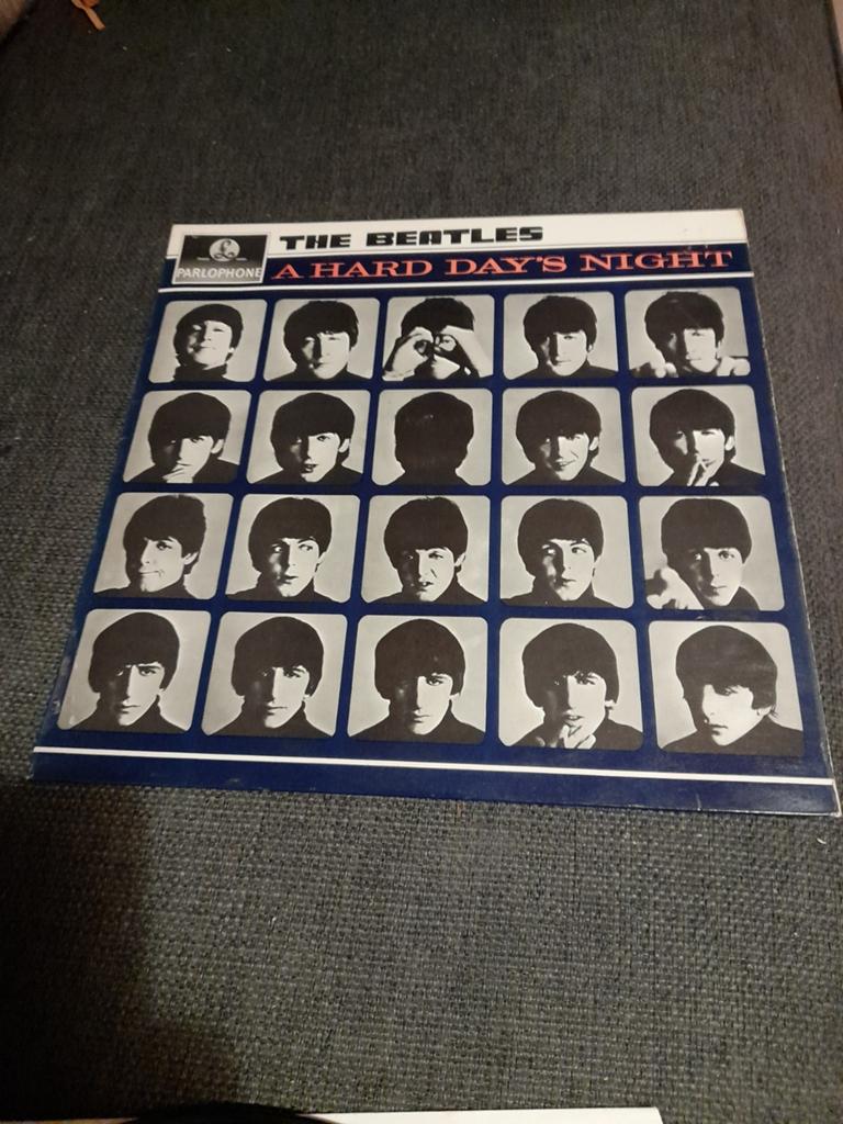 The Beatles a hard day's night, Verzenden, Gebruikt, 12 inch