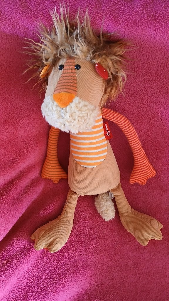 SIGIKID KNUFFELS LEEUW PAARD & HOND, Ophalen of Verzenden, Zo goed als nieuw, Hond