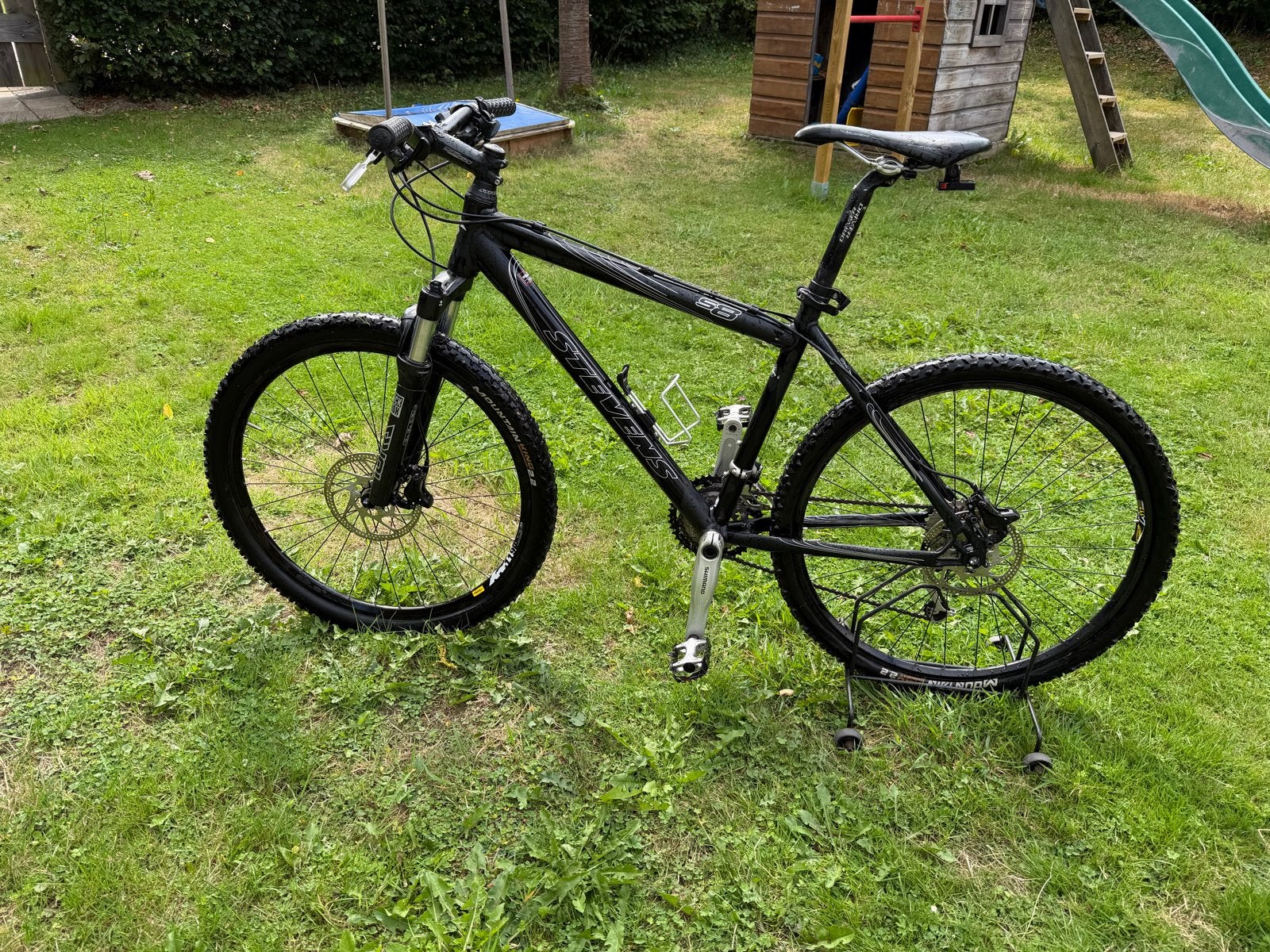 Stevens S8 Mountainbike - Zwart, 18 inch frame, Gebruikt, Hardtail, Heren, 45 tot 49 cm