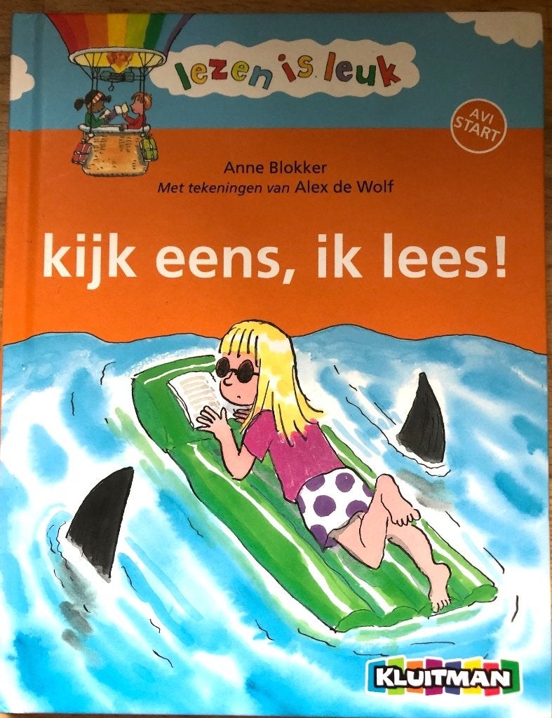 Serie Lezen is leuk - Anne Blokker, Ophalen of Verzenden, Zo goed als nieuw, Anne Blokker, Fictie algemeen