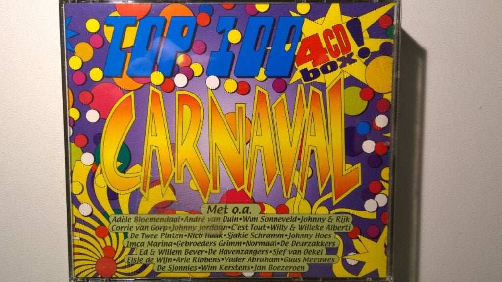 Top 100 Carnaval Aller Tijden (4 CD), Ophalen of Verzenden, Zo goed als nieuw, Nederlandstalig, Album