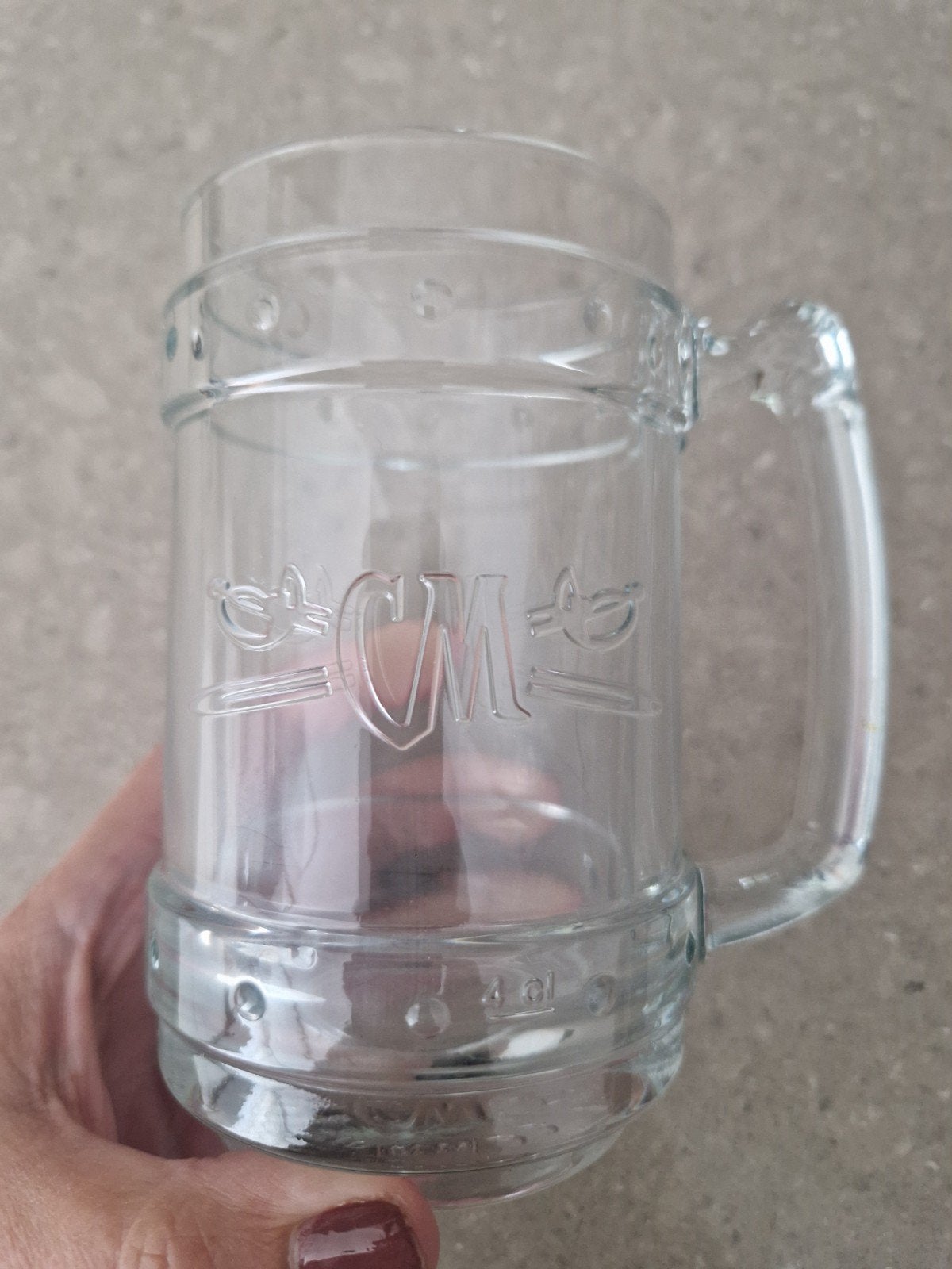 Captain Morgan bierpul / kruik (0,4L), Ophalen of Verzenden, Nieuw, Bierglas