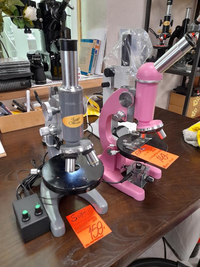 Diverse Kleine Microscopen, Ophalen of Verzenden, Refurbished, 400x tot 1000x, Biologische microscoop