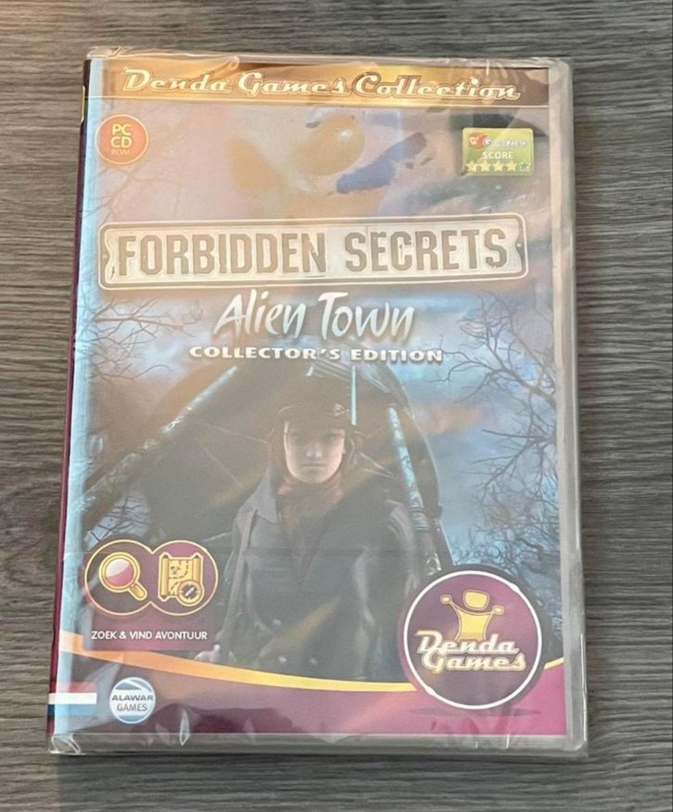 Forbidden Secrets Alien Town Collector's Edition PC CD-ROM, 1 speler, Nieuw, Vanaf 7 jaar, Ophalen