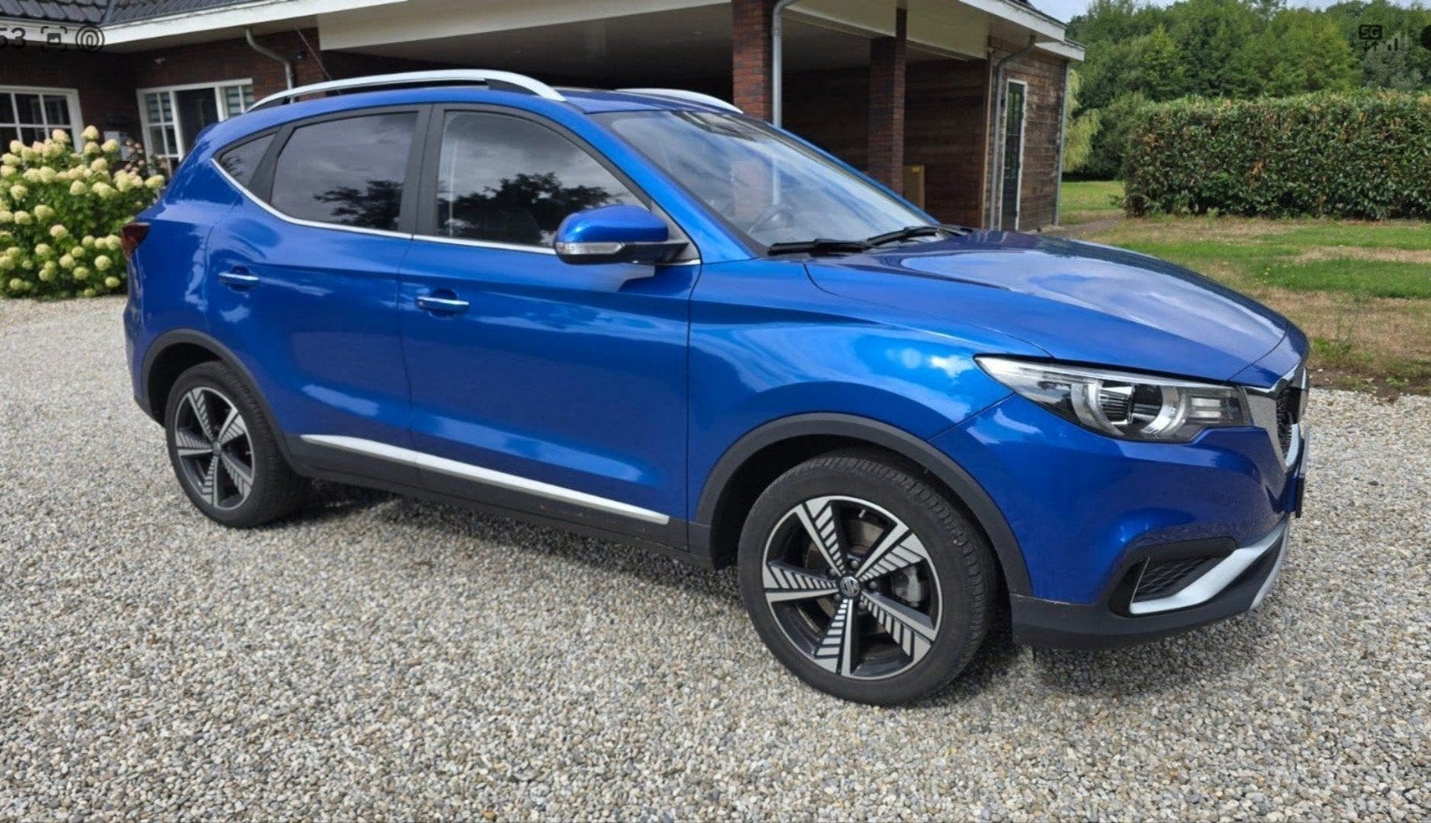 MG ZS Electric 143pk 2020 Blauw, Auto's, 143 pk, 38 min, 1507 kg, Origineel Nederlands