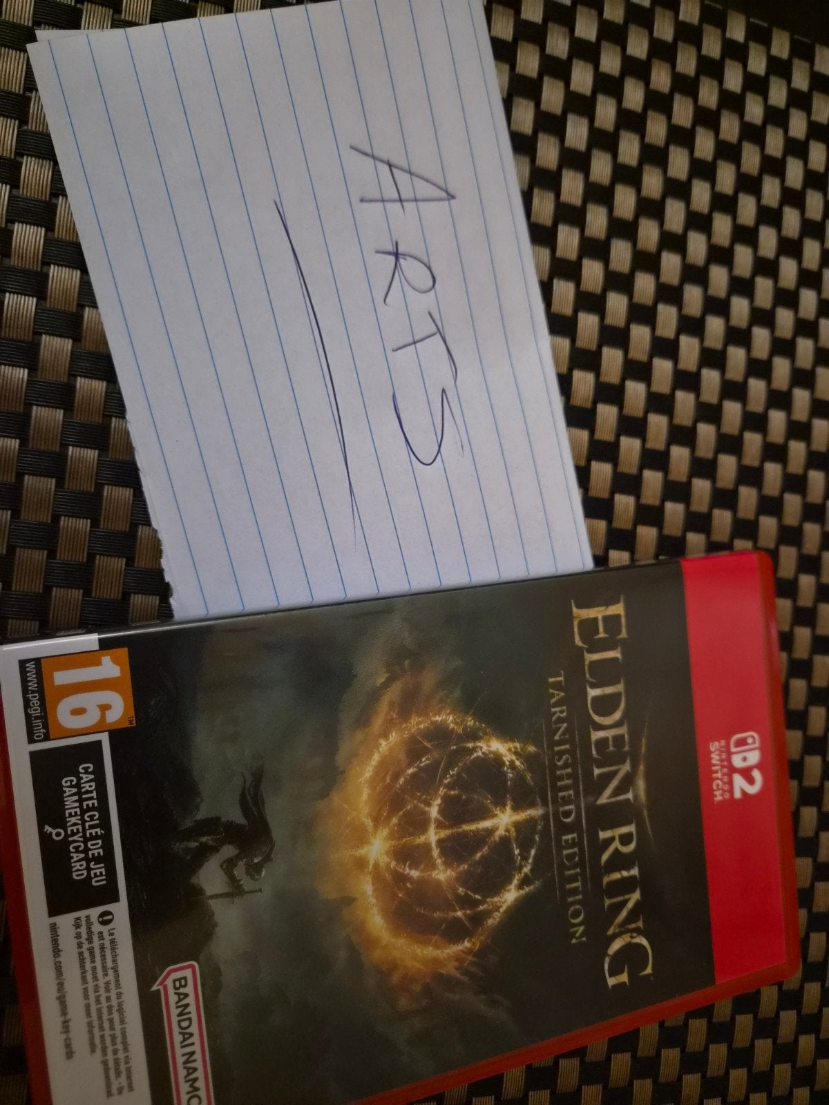 elden ring tarnished editie switch 2(ruilen), 1 speler, Ophalen, Zo goed als nieuw