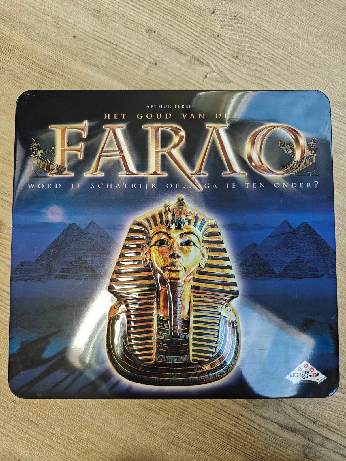 Het Goud van de Farao Bordspel - Compleet en Goede Staat, Drie of vier spelers, Ophalen, Zo goed als nieuw, Identity Games