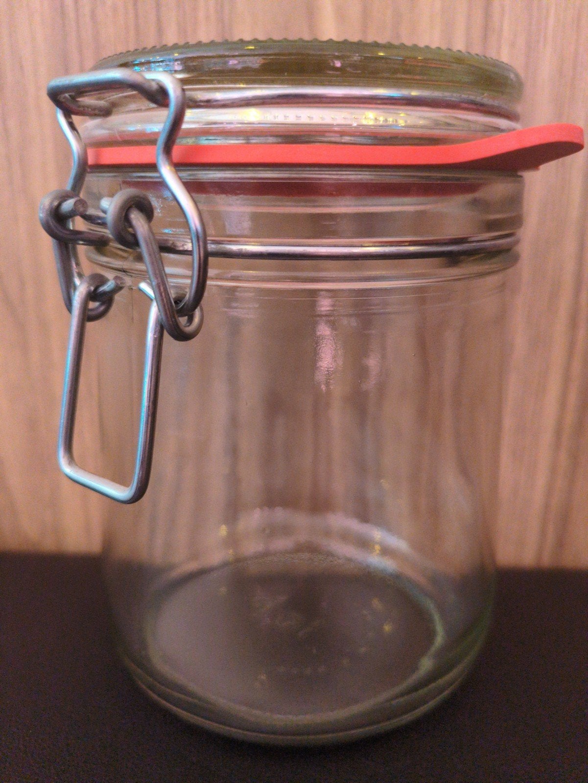 Grote voorraad weckpotten 0,8 liter, Huis en Inrichting, Keuken | Potten en Pannen, Ophalen, Zo goed als nieuw, Glas, Pot, Bus of Blik