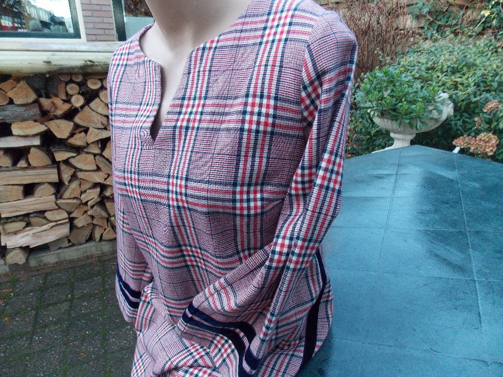 Giovane jurk met fluwelen banen maat S nieuw, Kleding | Dames, Nieuw, Ophalen of Verzenden, Maat 36 (S), Rood