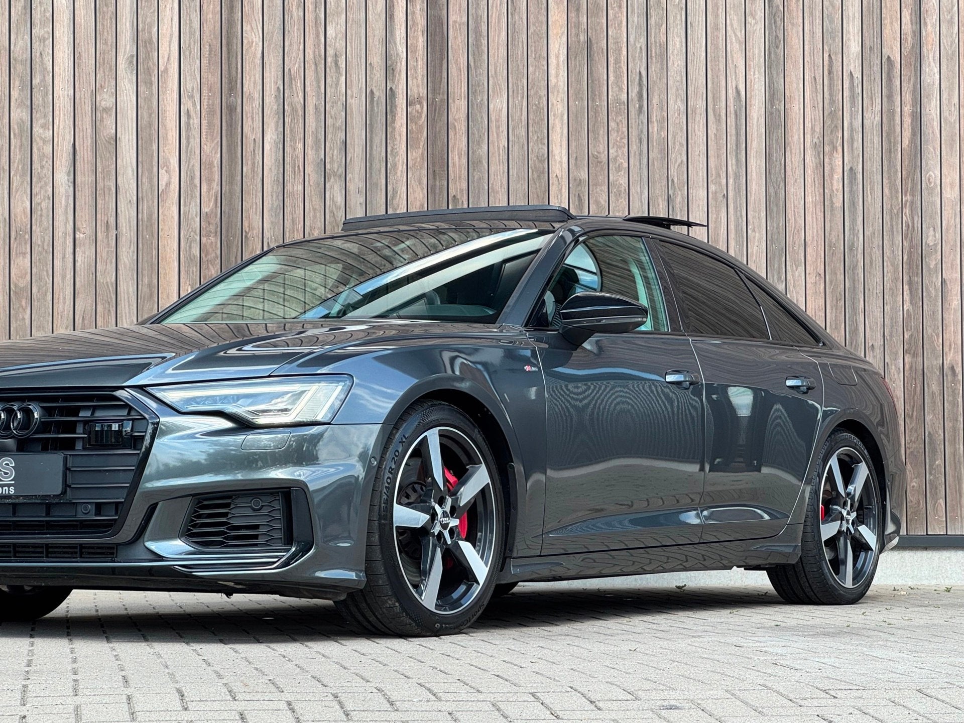 Audi A6 Limousine 55 TFSI e quattro Competition /S-Line /ACC, Automaat, Automatische klimaatregeling, Gebruikt, Zwart