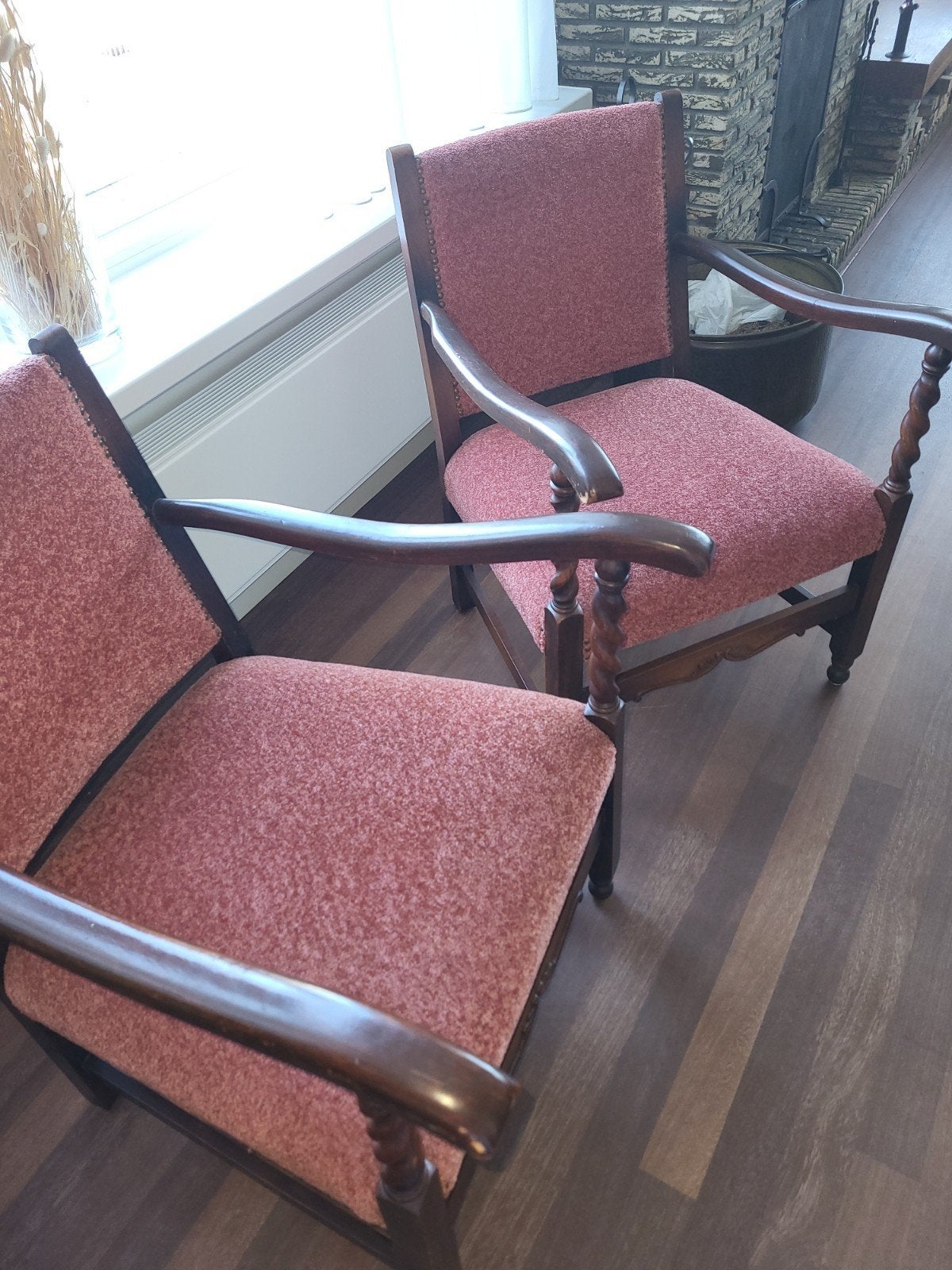 2 antieke stoelen, Antiek en Kunst, Ophalen