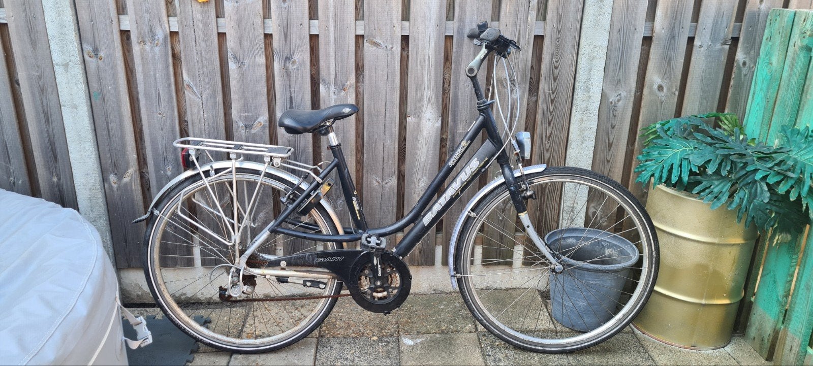 Batavus damesfiets met versnellingen, Ophalen, Velgrem, Versnellingen, Batavus