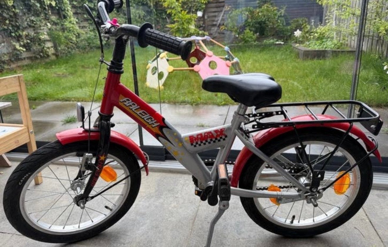 kinderfiets 16 inch -m, Fietsen en Brommers, Fietsen | Kinderfietsjes, Ophalen, Gebruikt, Velgrem, 16 tot 20 inch