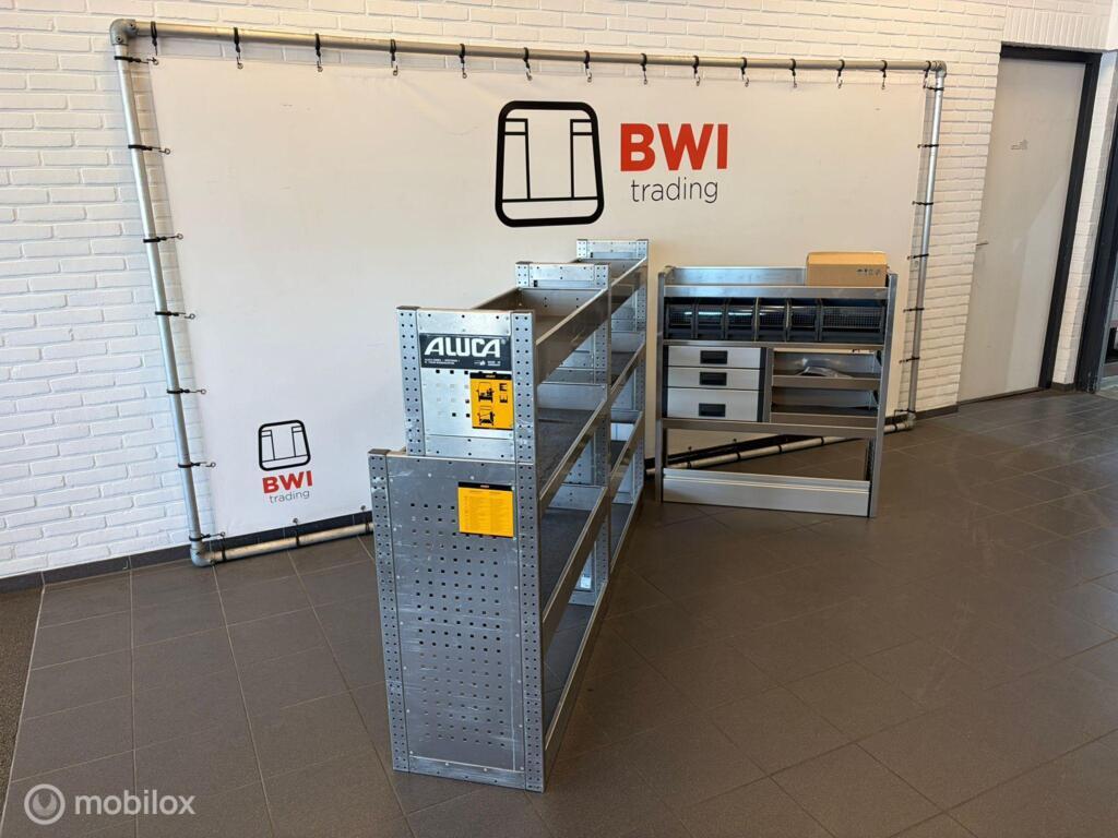 Aluca set bedrijfswageninrichting L+R complete inrichting, Ophalen of Verzenden