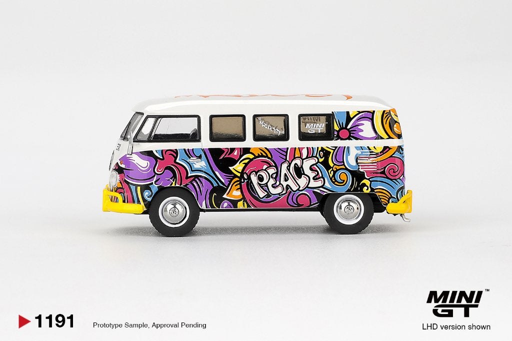 Mini GT 1967 Volkswagen T1 Micro Bus, Mizu Design, Www.rubensmodelautos.nl, Auto, Nieuw, Ophalen of Verzenden