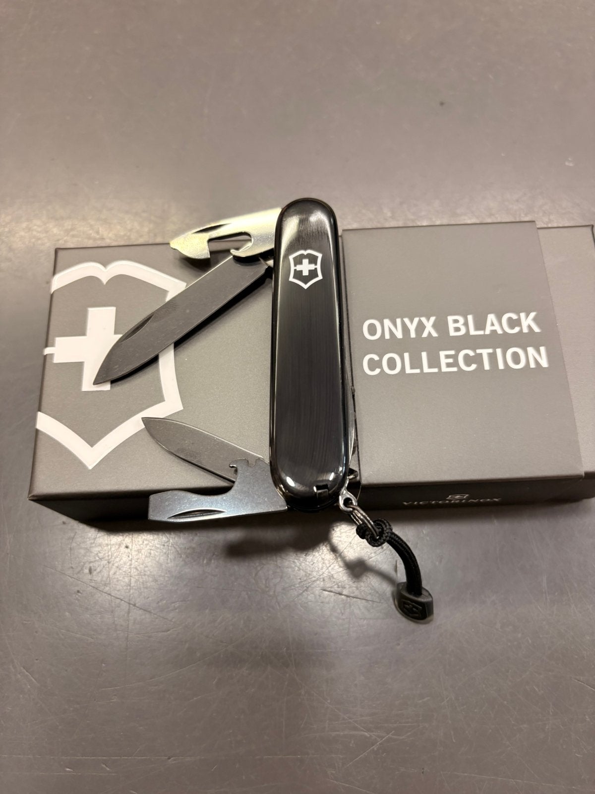 Victorinox Spartan Onyx black zwitsers zakmes, Ophalen of Verzenden, Nieuw