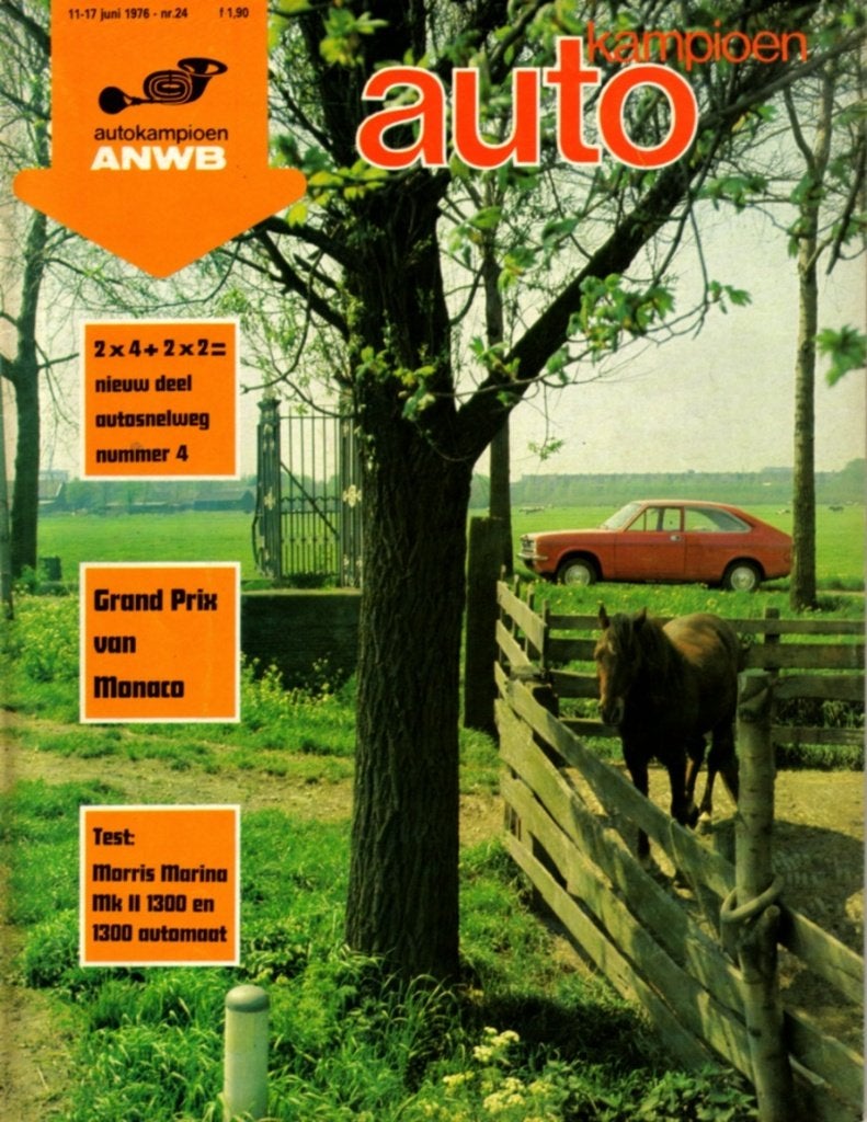 Autokampioen dubbeltest Morris Marina Mk 2 1300 en Automaat, Ophalen of Verzenden, Gelezen, Overige merken