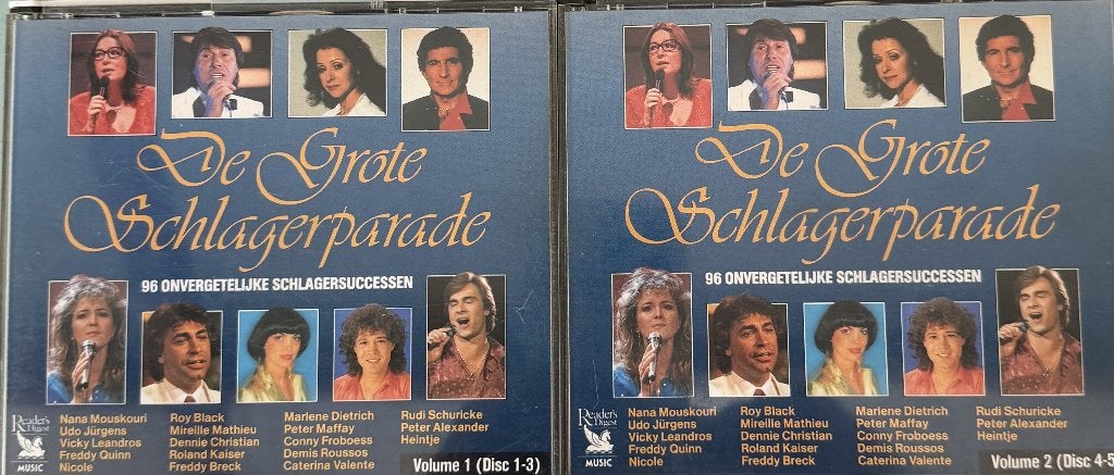 De grote Schlagerparade 2 Cd,s 5 disc,s, Ophalen of Verzenden, Zo goed als nieuw, Schlager