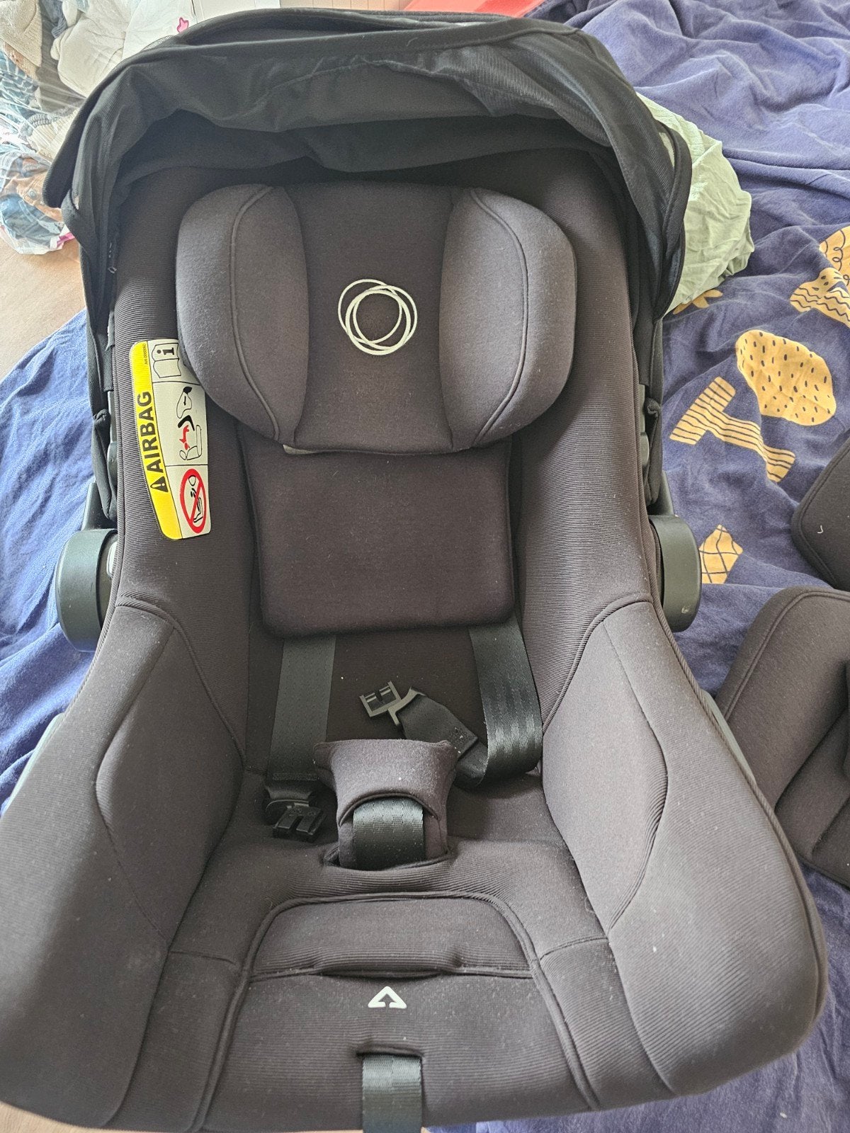 Bugaboo Nuna Turtle Air Autostoel, Kinderen en Baby's, Autostoeltjes, Zo goed als nieuw, Overige merken, 0 t/m 13 kg, Autogordel of Isofix