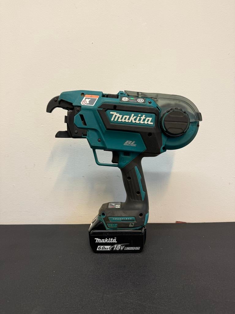 Makita DTR180ZJ Vlechtmachine 18V incl. 6ah accu, Ophalen, Zo goed als nieuw