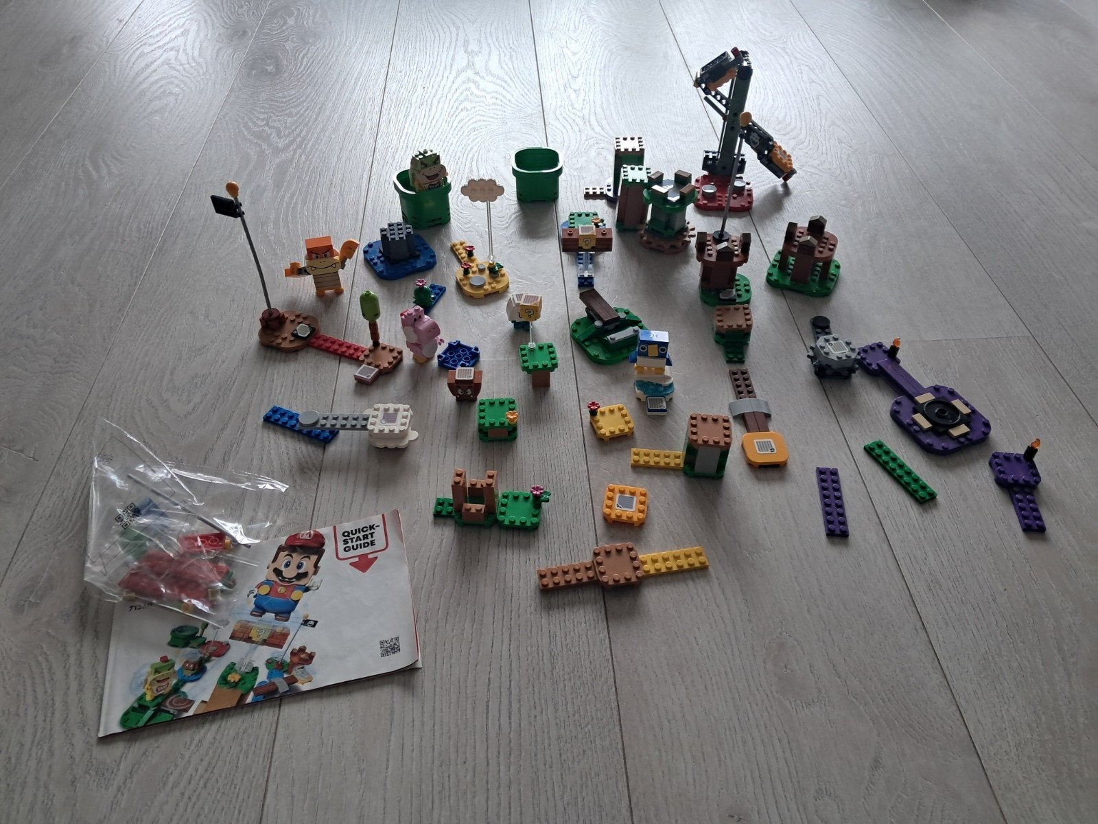 Grote partij LEGO Super Mario onderdelen en sets, Ophalen, Gebruikt