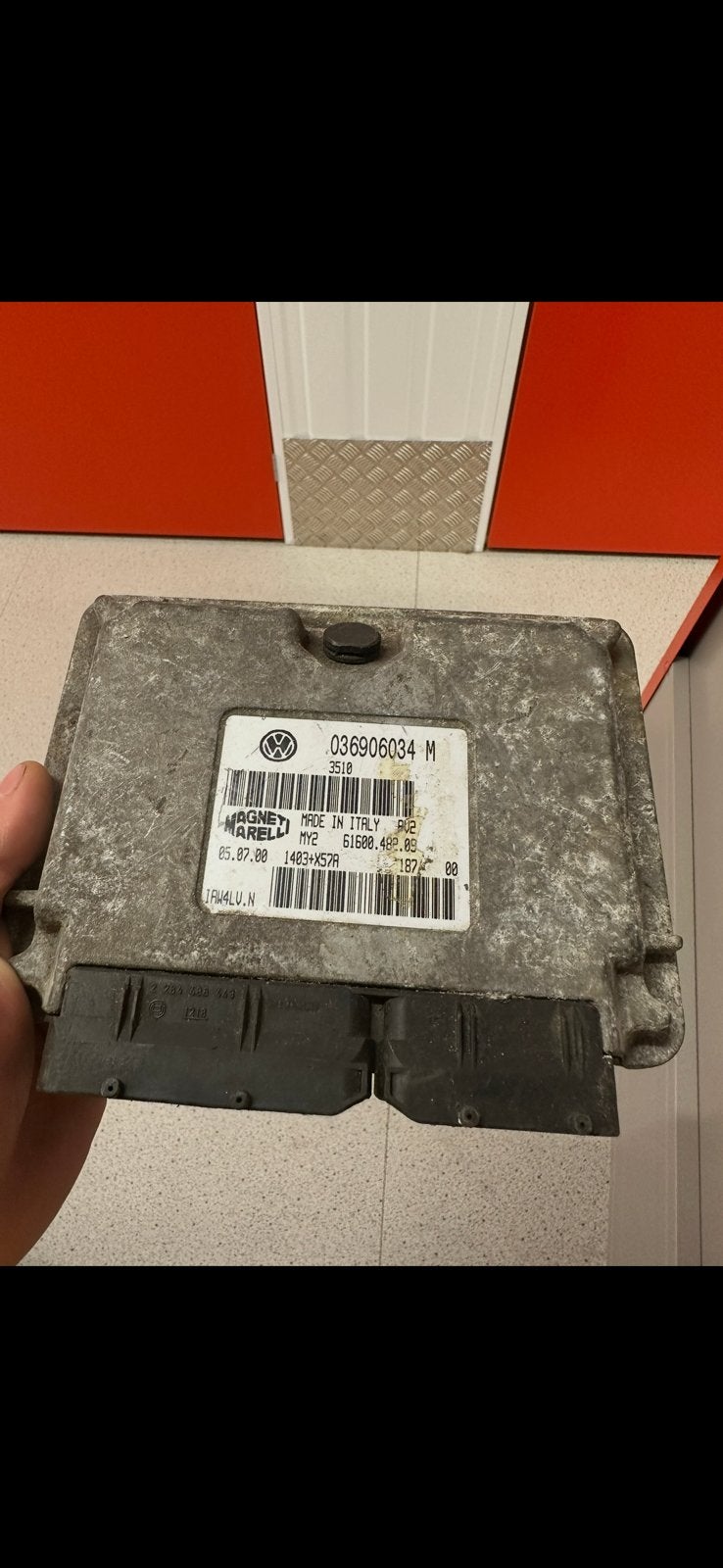 Volkswagen ECU OEM 036906034 M 1.4 16v 101 pk motorcode AUB, Ophalen of Verzenden, Volkswagen
