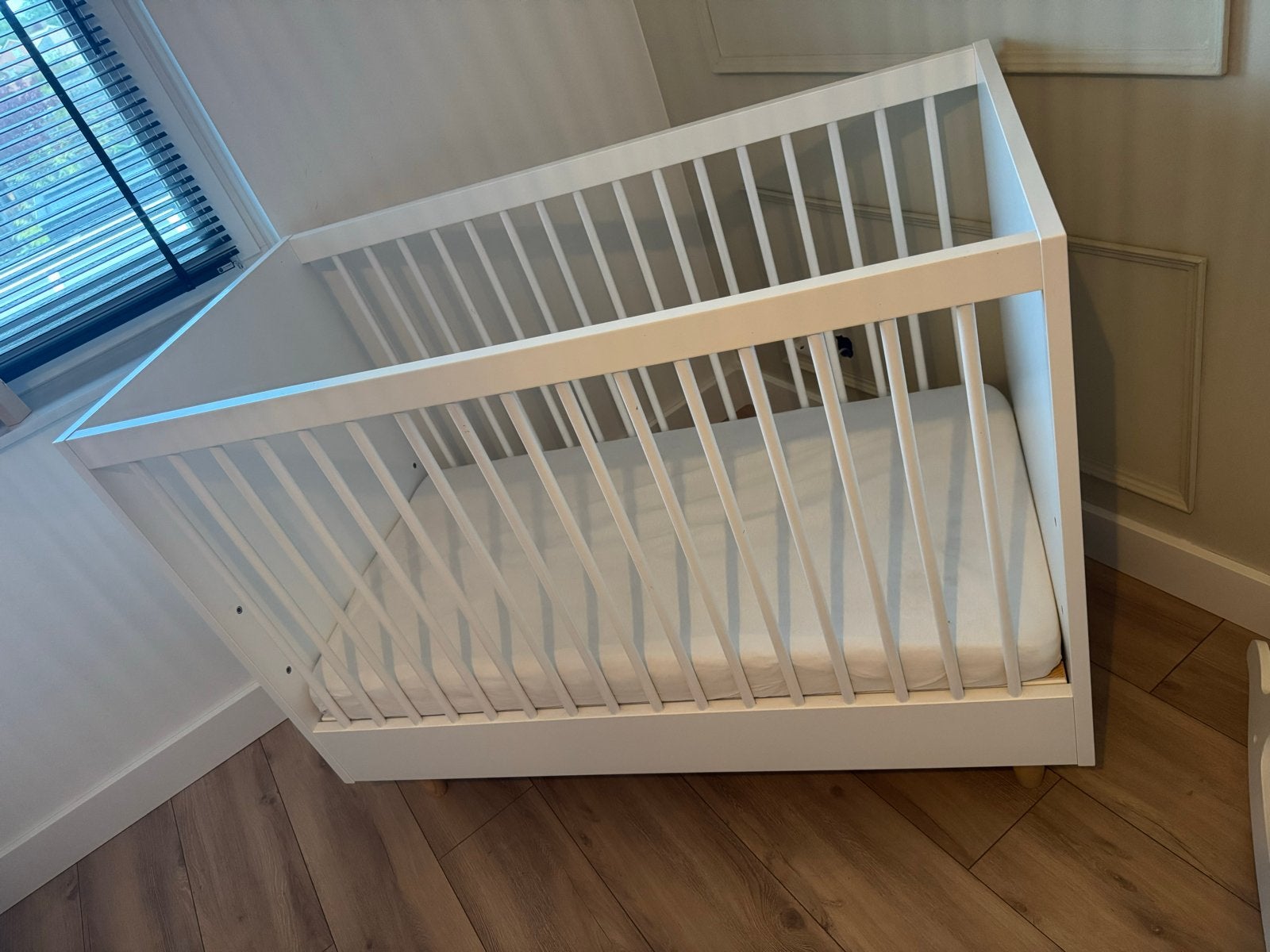 Complete babykamer: Ledikant, Commode en Kledingkast, Ophalen, Gebruikt, Jongetje of Meisje