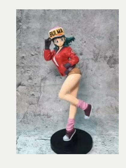 Dragonball Z figuur Sexy Bulma met pet rood (26cm)