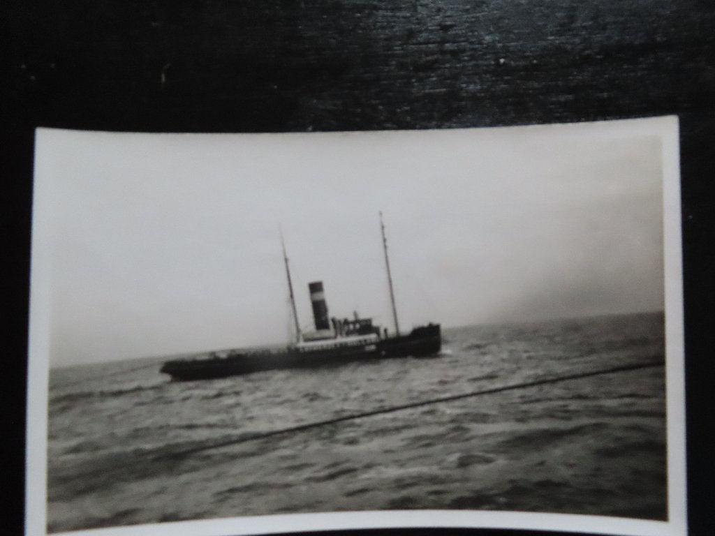 ansichtkaart sleepboot "Lauwerzee" Smit & co, Verzamelen, Scheepvaart, Ophalen of Verzenden, Gebruikt, Motorboot, Kaart, Foto of Prent