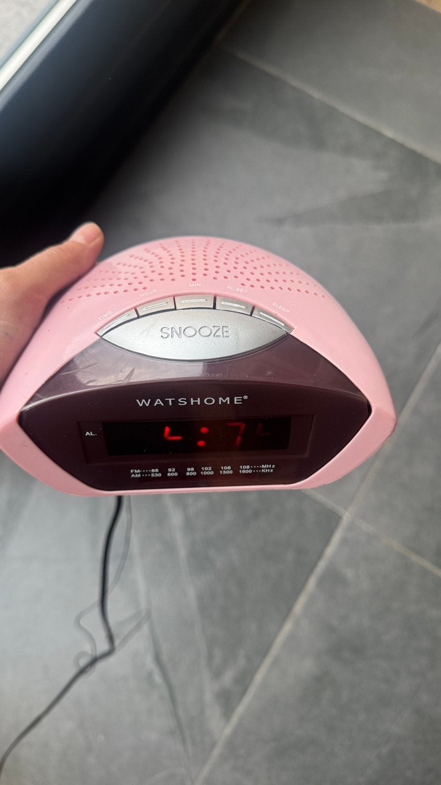 WatsHome wekker., Ophalen of Verzenden, Gebruikt, Digitaal