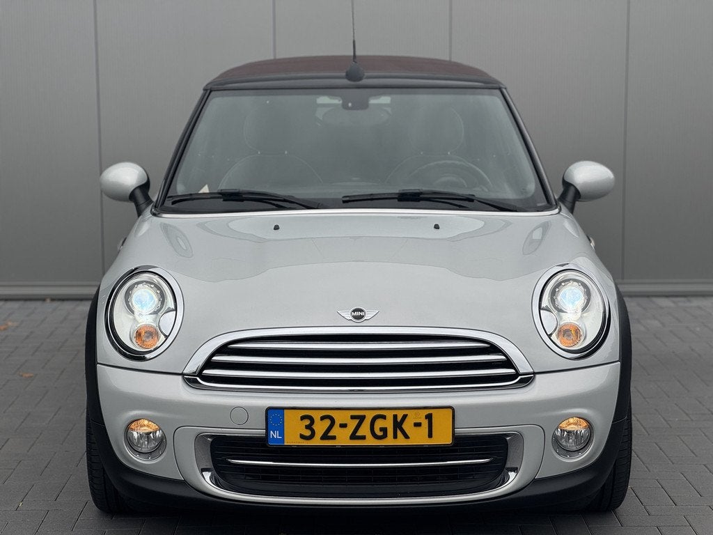 MINI Cabrio 1.6 Cooper Highgate | Xenon | Leder | Navigatie, Auto's, Euro 5, Gebruikt, 4 cilinders, Cabriolet