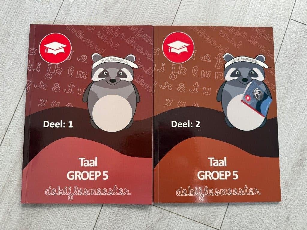 De Bijlesmeester Groep 5: Taal, Ophalen of Verzenden, Zo goed als nieuw, Overige niveaus, Nederlands