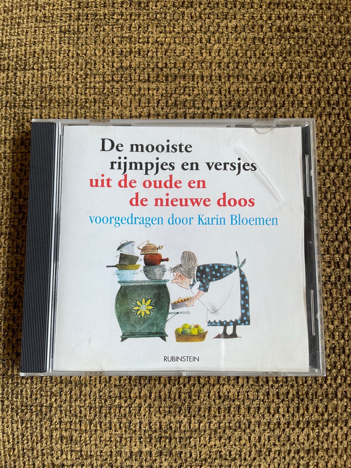 De Mooiste Rijmpjes en Versjes - Karin Bloemen CD, Gebruikt, Tot 2 jaar, Ophalen of Verzenden, Album