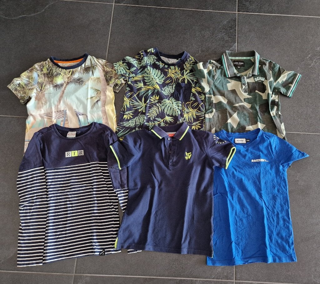 6 Truitjes maat 134 / 140, Verzenden, Diverse merken, Zo goed als nieuw, Shirt of Longsleeve