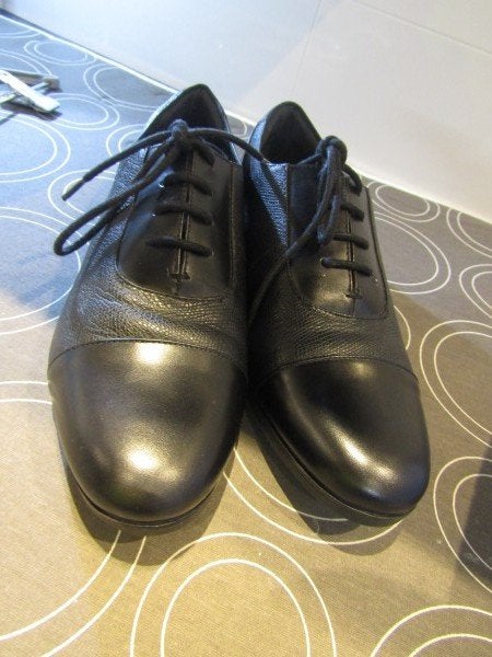 G696 Clarks mt 40 veterschoenen zwart, Schoenen met lage hakken, Verzenden, Zwart, Zo goed als nieuw
