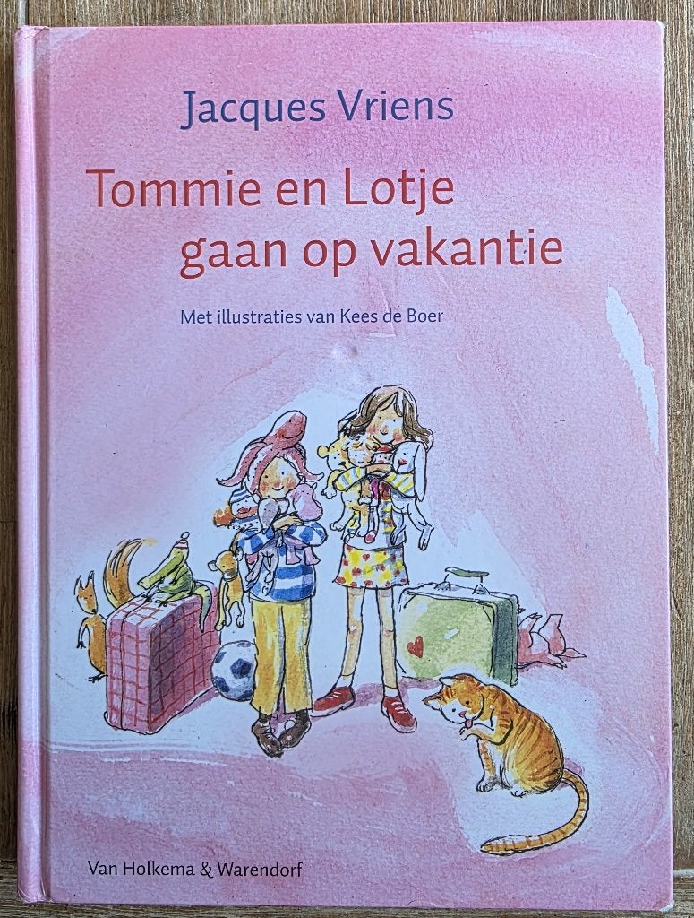 Tommie en Lotje gaan op vakantie - Jacques Vriens, Gelezen, Jacques Vriens, Fictie algemeen, Jongen of Meisje