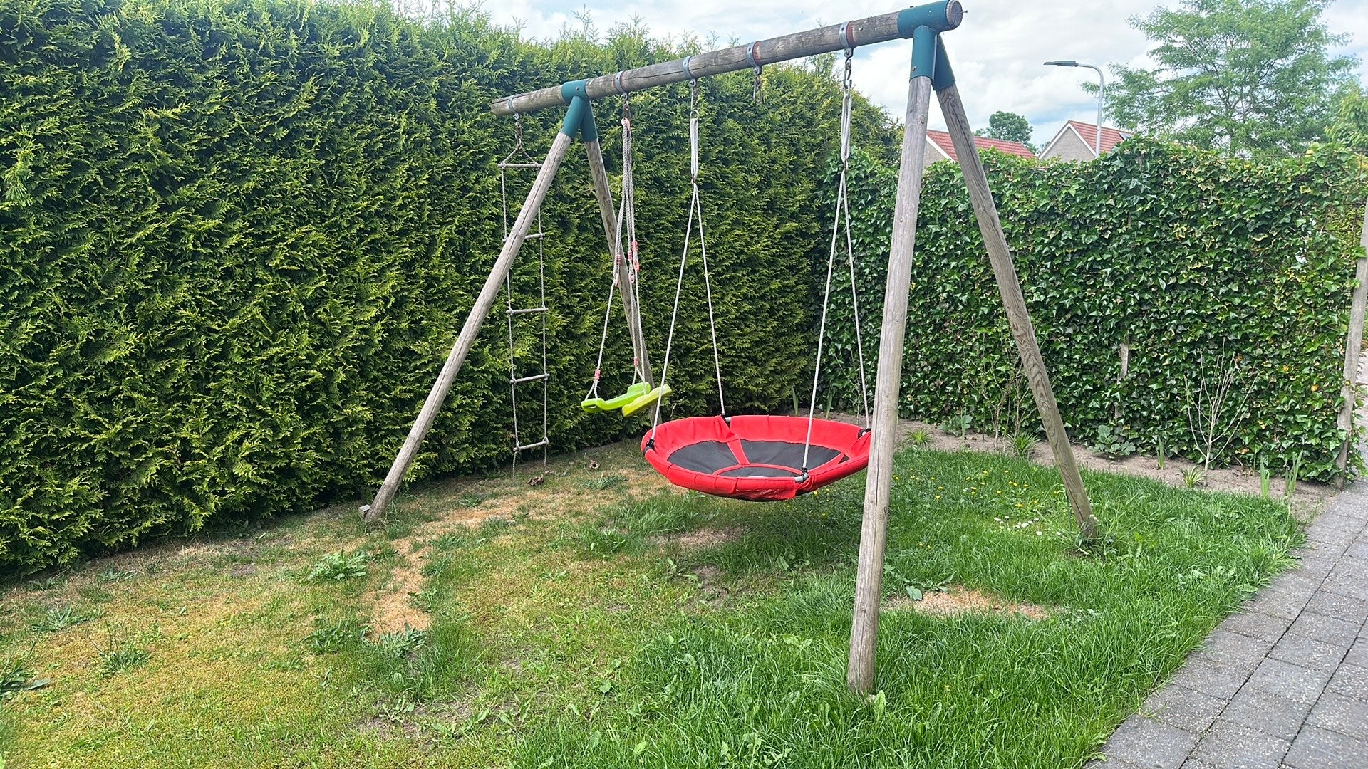 Schommel, Ophalen, Schommel