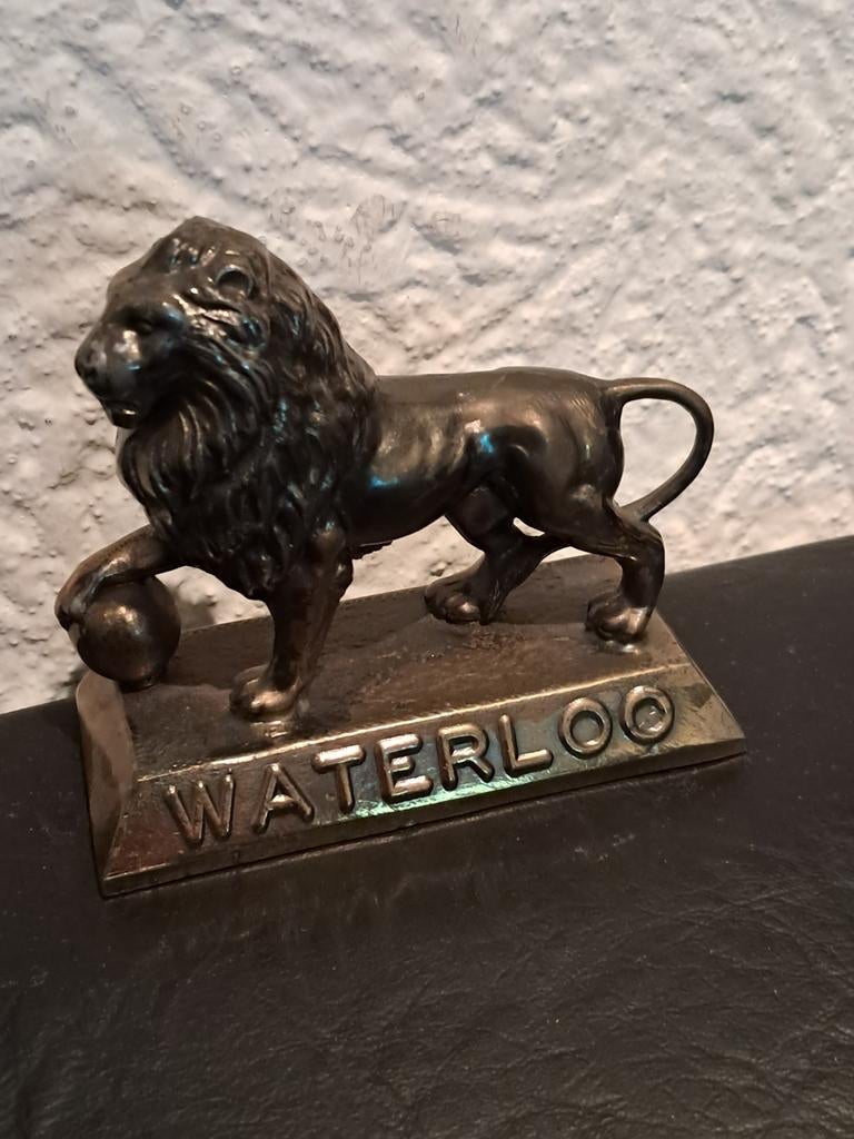 Messing Leeuw van Waterloo, Antiek en Kunst, Ophalen of Verzenden