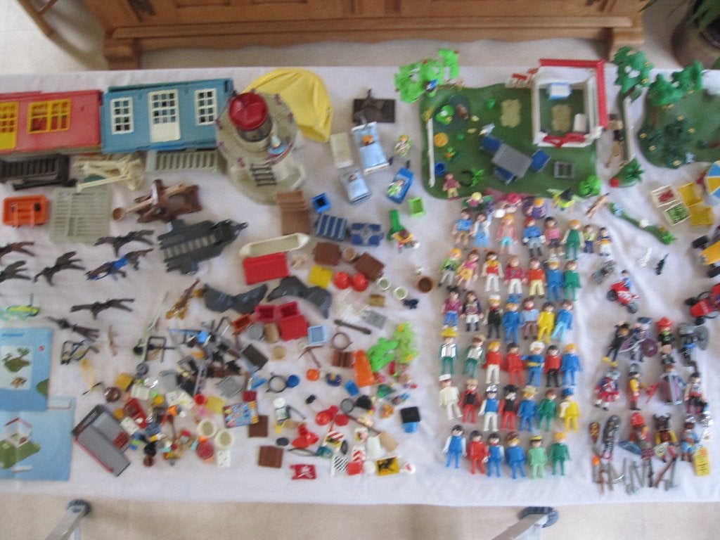 Grote partij Playmobil: van vroeger en nu met veel extra's, Ophalen of Verzenden, Gebruikt, Complete set, Overige typen