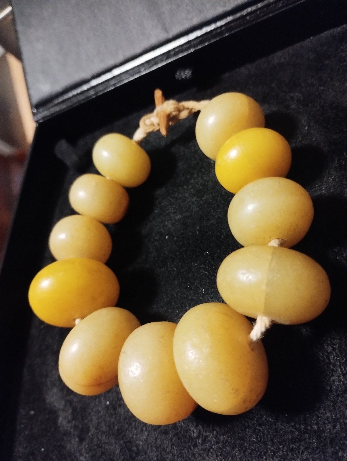 Oude beesewax amber armband, Ophalen of Verzenden